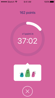 iOS app, active game with 3 player