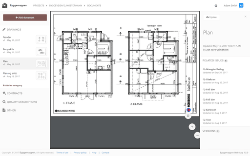 Web App, Documents