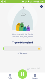 Android app, current goal