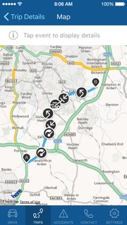 iOS App, Trip Map iOS App, Trip Map