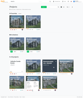 Web App, Projects