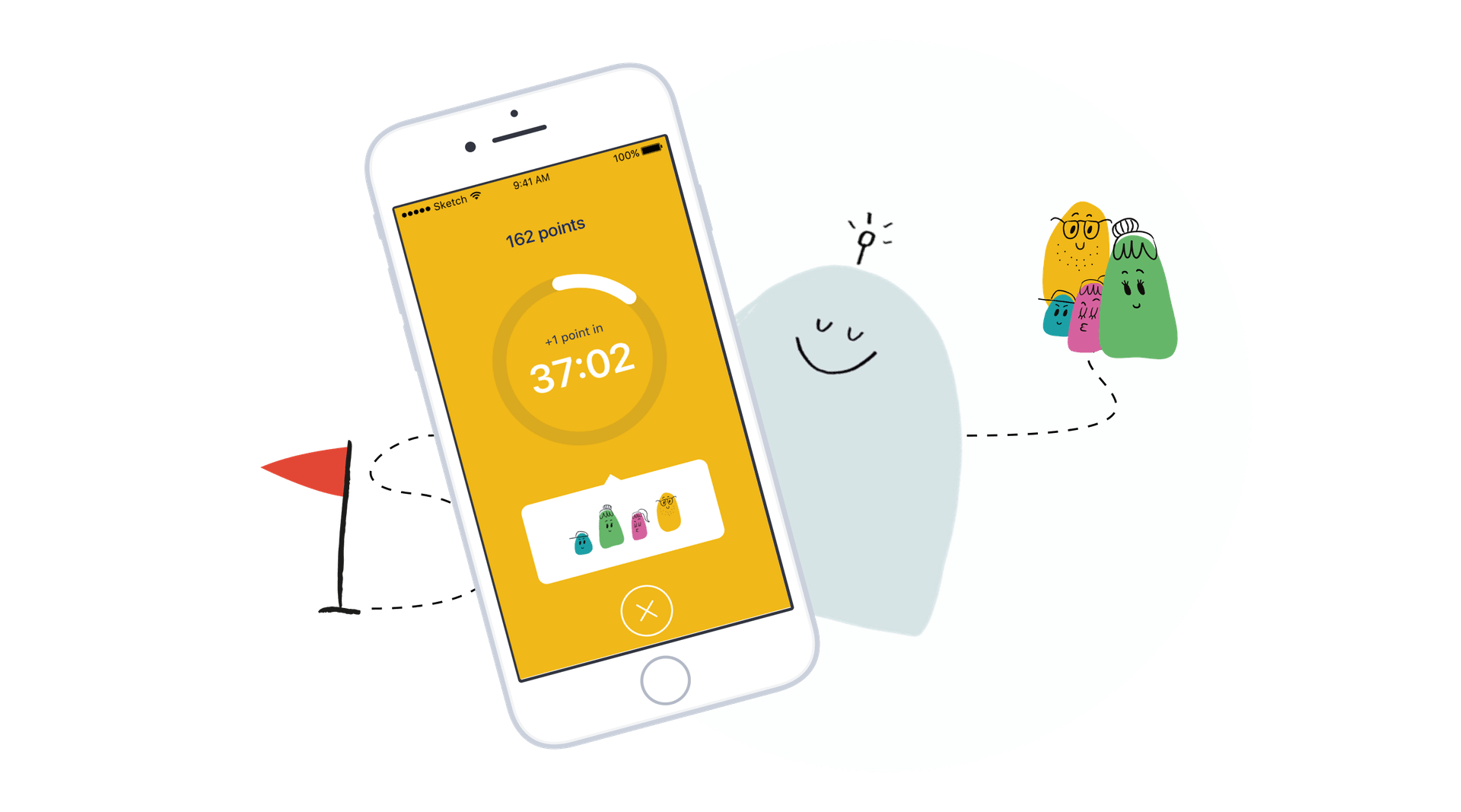 Reward-driven digital detox for families using mobile apps by zaven